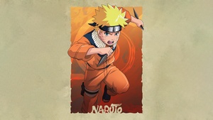 Naruto Uzumaki, Poster, 4K wallpaper