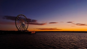 Ferris Wheel, Photography, 4K wallpaper