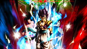 Dragon Ball Legends, Super Saiyan, Gogeta, Broly, 4K wallpaper