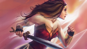 Wonder Woman, Artwork, Digital Art, Superheroes, Behance, 4K wallpaper