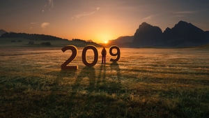 Happy New Year 2019, Celebrations, 4K wallpaper