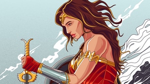 Wonder Woman, Artwork, Digital Art, Superheroes, Behance, 4K wallpaper