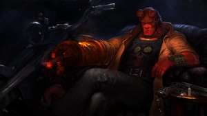 Hellboy, Artwork, Deviantart, Artist, Digital Art, 4K wallpaper