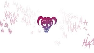 Harley Quinn, Minimalism, Superheroes, Minimalist, Behance, 4K wallpaper