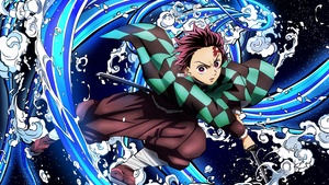 Tanjiro Kamado, Demon Slayer: Kimetsu no Yaiba, Water Breathing, 4K wallpaper