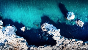 Island, Beach, Aerial, Nature, Photography, Drone View, 4K wallpaper