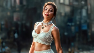 Kajal Aggarwal, Indian actress, 4K wallpaper