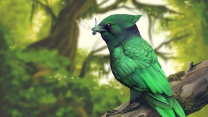 Artist, Artwork, Birds, Animals, 4K wallpaper