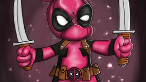 Deadpool, Superheroes, Digital Art, 4K wallpaper