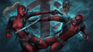 Deadpool, Superheroes, Artist, Artwork, Digital Art, , 4K wallpaper