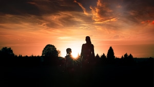 Mother, Child, Photography, Little Girl, 4K wallpaper