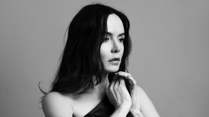 Valene Kane, Celebrities, Girls, Monochrome, Black And White, 4K wallpaper