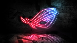Republic Of Gamers, Asus, Computer, Games, Logo, Abstract, 4K wallpaper