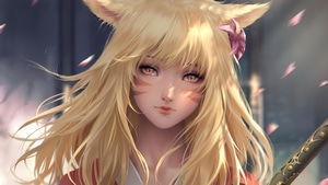 Anime Girl, Anime, Artist, Artwork, Digital Art, Artstation, 4K wallpaper