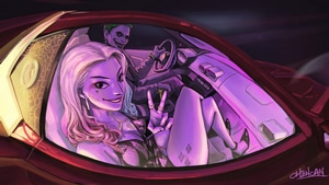 Harley Quinn, Artwork, Superheroes, Digital Art, , 4K wallpaper