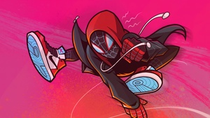 Miles Morales, Artwork, Marvel Superheroes, 4K wallpaper