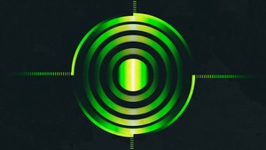 Abstract, Circle, Green, Digital Art, Behance, 4K wallpaper
