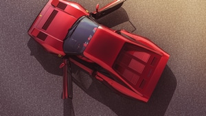 Ferrari, Cars, Behance, 4K wallpaper