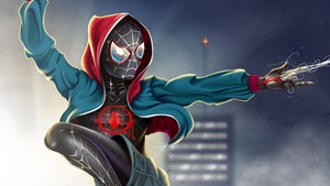 Spiderman Into The Spider Verse, Superheroes, Artwork, Artist, Digital Art, Behance, 4K wallpaper