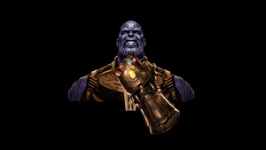 Thanos, Superheroes, Artwork, Digital Art, 4K wallpaper