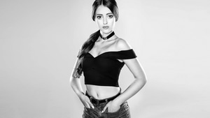 Chloe Rose, Celebrities, Girls, Monochrome, Black And White, 4K wallpaper