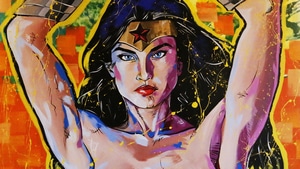 Wonder Woman, Superheroes, Painting, Artist, Artwork, Digital Art, 4K wallpaper