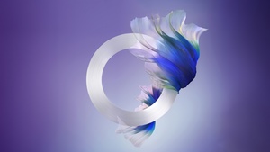 Purply blue, Abstract design, Gradient background, Purple background, 4K wallpaper