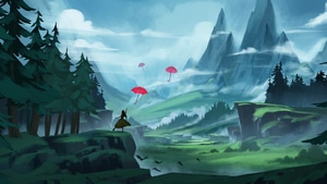 Umbrella, Artist, Artwork, Digital Art, Deviantart, 4K wallpaper