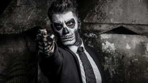 Skull, Mask, Photography, 4K wallpaper
