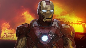 Iron Man, Superheroes, Deviantart, Artist, 4K wallpaper