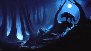 Wolf, Digital Art, Artist, Artwork, Deviantart, 4K wallpaper
