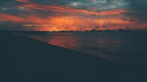 Beach, Nature, Photography, Sunset, 4K wallpaper