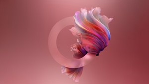 Pastel red, Abstract design, Red background, Pastel background, 4K wallpaper