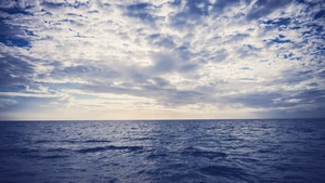 Sea, Horizon, Nature, 4K wallpaper