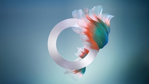 Pastel background, Cyan blue abstract, Cyan background, 4K wallpaper