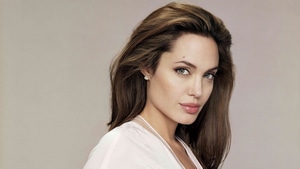 Angelina Jolie, Celebrities, Girls, 4K wallpaper