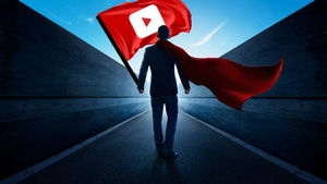 Youtube, Flag, Others, 4K wallpaper