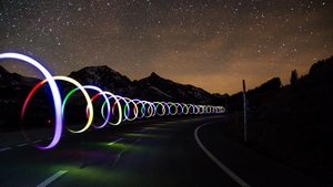 Long Exposure, Trails, Road, Photography, 4K wallpaper