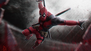 Deadpool, Artwork, Artist, Digital Art, Behance, 4K wallpaper