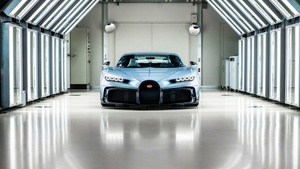 Bugatti Chiron Profilee, Supercar, Sports cars, 4K wallpaper