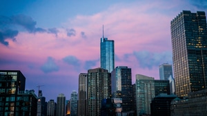 Skyscraper, City, Buildings, 4K wallpaper