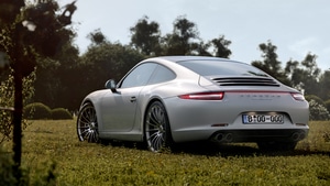 Porsche Carrera, Cars, Artist, Behance, 4K wallpaper