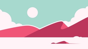Desert, Dunes, Minimalism, Minimalist, Artist, Artwork, Digital Art, Deviantart, 4K wallpaper