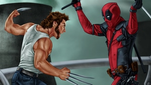 Deadpool, Wolverine, Superheroes, Deviantart, 4K wallpaper