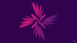 Flower, Abstract, Artist, Artwork, Minimalist, Digital Art, Behance, 4K wallpaper
