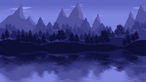 Lake, Mountains, Landscape, Minimalism, Minimalist, Artist, Artwork, Digital Art, Deviantart, 4K wallpaper