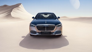 Mercedes-Maybach S-Class, Luxury Sedan, 2023, 4K wallpaper