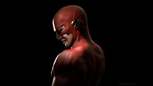 Flash, Superheroes, Behance, Sad, Crying, 4K wallpaper