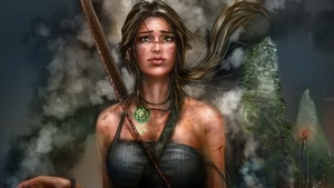 Lara Croft, Tomb Raider, Artwork, Artist, Digital Art, Games, 4K wallpaper