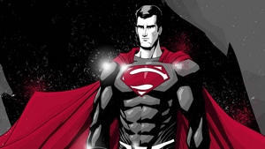 Superman, Artwork, Artist, Digital Art, Superheroes, Behance, Monochrome, 4K wallpaper
